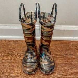 Camo Toddler Rainboots